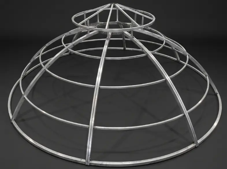 Aluminum plates with complete CNC machining and threading
