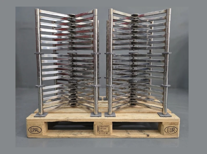 Tube laser machining and welding for stainless steel structure