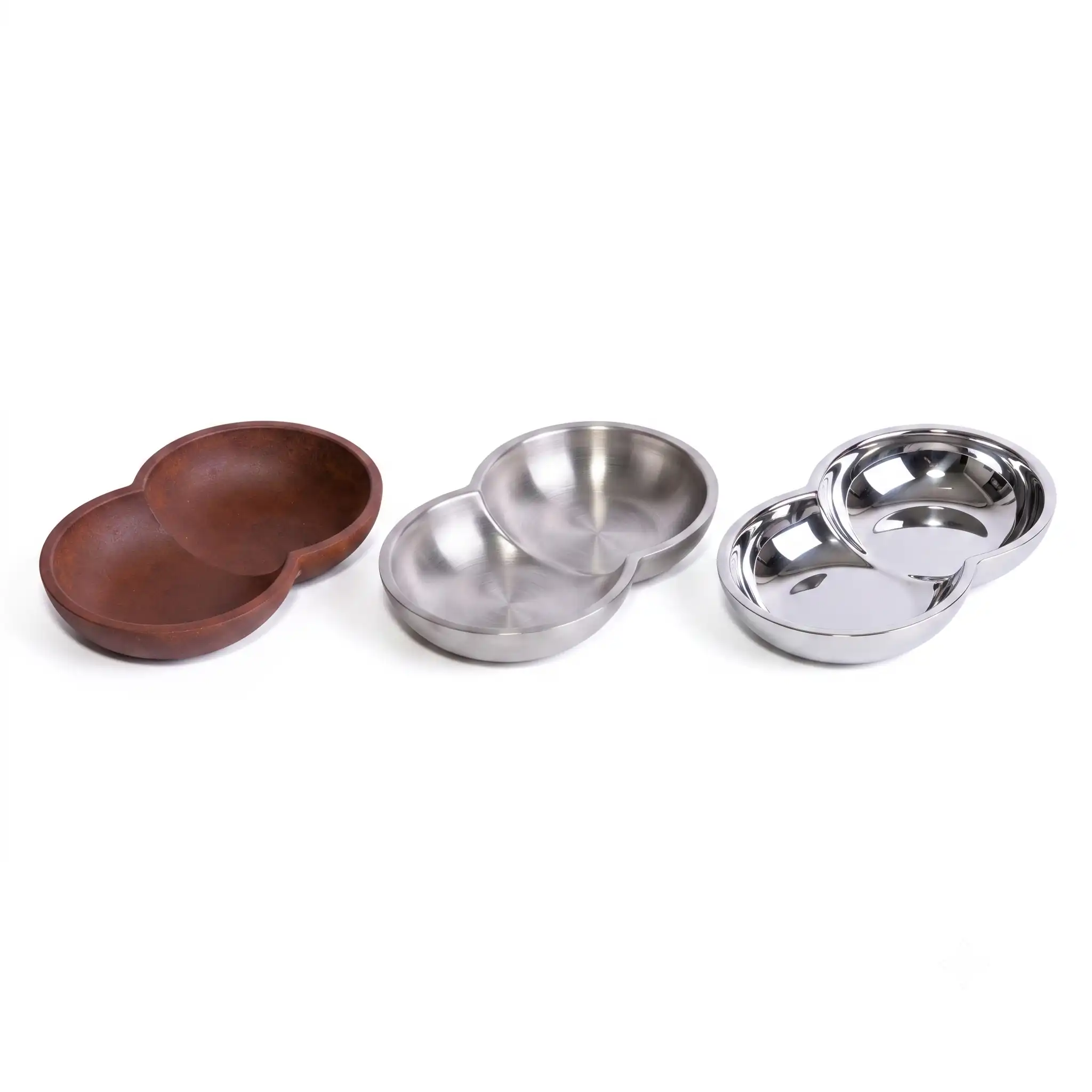 oTTo design catchall and ornament, crafted from reclaimed industrial steel with a Cor-Ten finish - 2